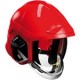 2354 Casco rosso Gallet F1XF certificato CE EN 443:2008 per operatori antincendio
