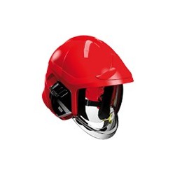2354 Casco rosso Gallet F1XF certificato CE EN 443:2008 per operatori antincendio